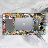 GTA Abstract Tech Mat - Big Mouse Pad For Gaming